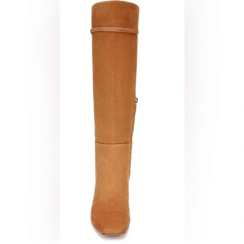 Sam Edelman Tan Over the Knee Boots with Classic Silhouette